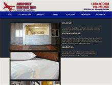 Tablet Screenshot of airportmotorinn.ca